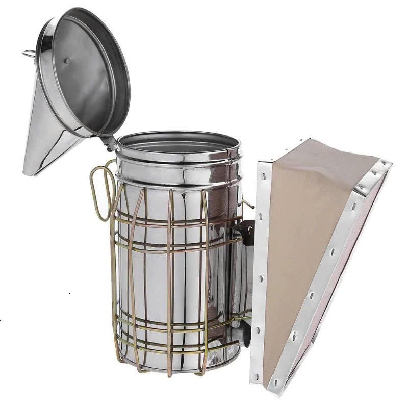 Bình xịt khói chống ong đốt chất liệu inox 100% - Ảnh 7