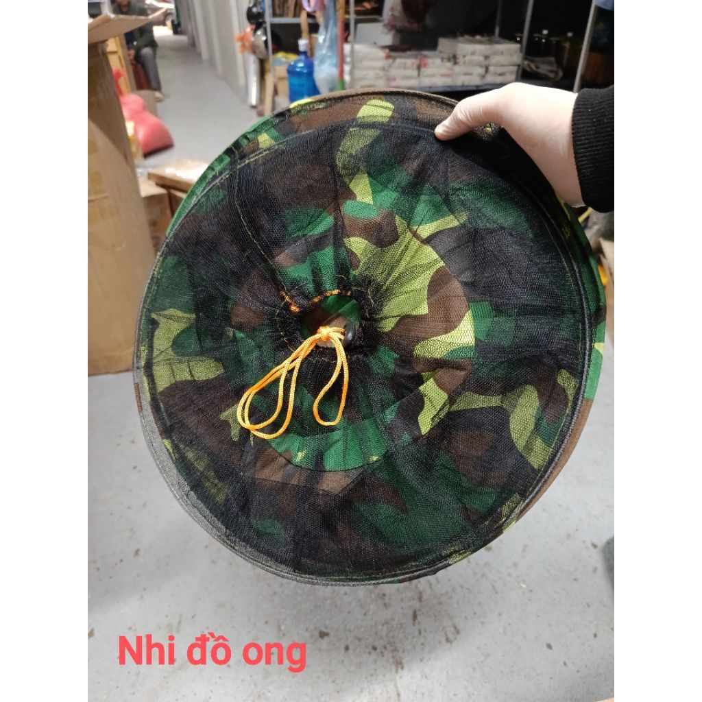 Mũ bảo hộ thăm ong 2 lớp,chống ong đốt,chống côn trùng - Ảnh 8