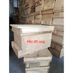 [Nhi VTO] [THÙNG ĐẠT CHUẨN] THÙNG NUÔI ONG MẬT CẦU 42 GỖ GẠO TẶNG VÁCH NGĂN KÈM THEO